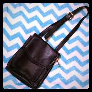 Fossil Black Leather Shoulderbag