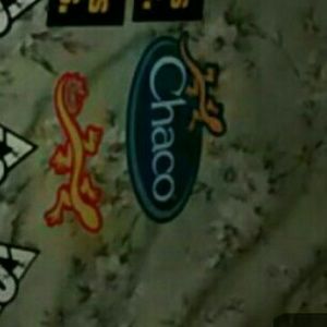 2 chaco stickers