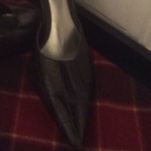 Brown leather upper ,imprinted shoes - Picture 4 of 4