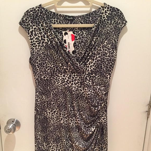 Animal print dress