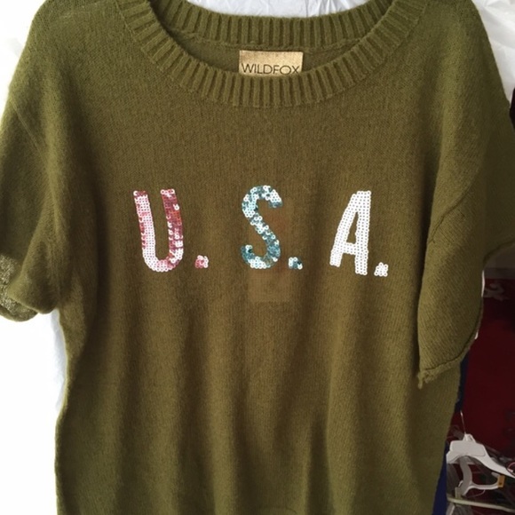 Wildfox USA sweater 🇺🇸