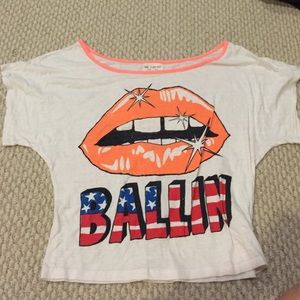 made in usa Ballin Tee