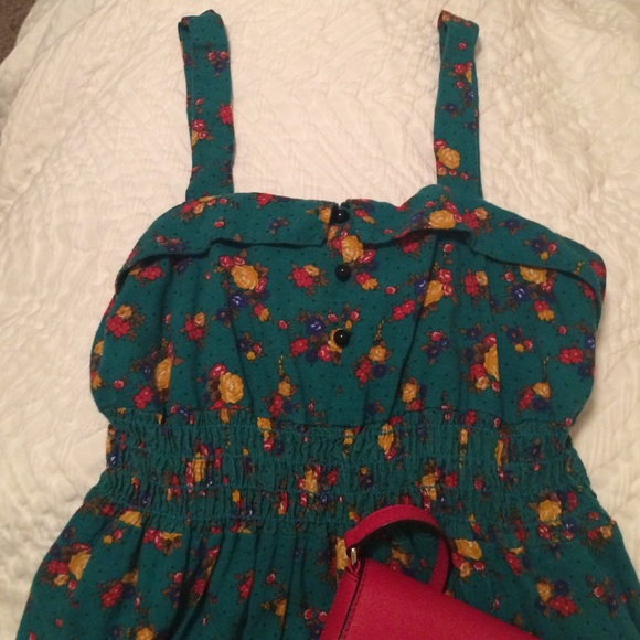 Cute jewel tone mini dress!