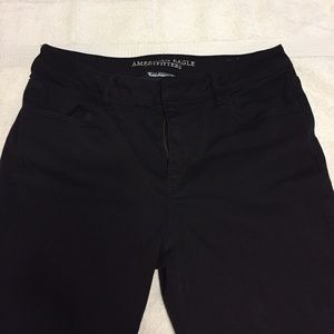 American eagle jegging crops.