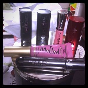 Bundle!!  6 high end lipstick/gloss