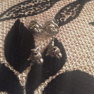 Lion & Lioness Earrings