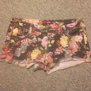 BONGO Floral print shorts