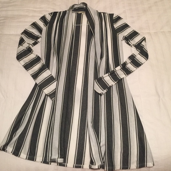 Striped Cardigan