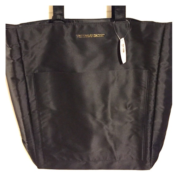 Victoria's Secret Handbags - Brand new satin tote w/ attached Forever Sexy bag