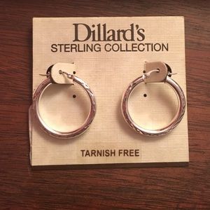Sterling Hoops