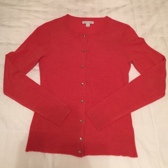 Coral cardigan