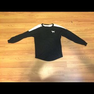 Pink crew neck sweatshirt