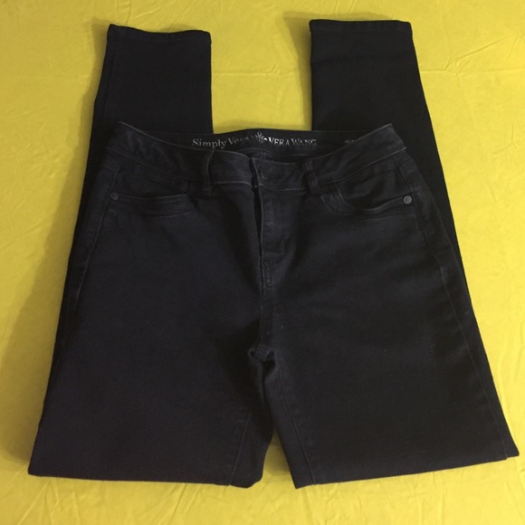 Simply Vera Wang black skinny jeans