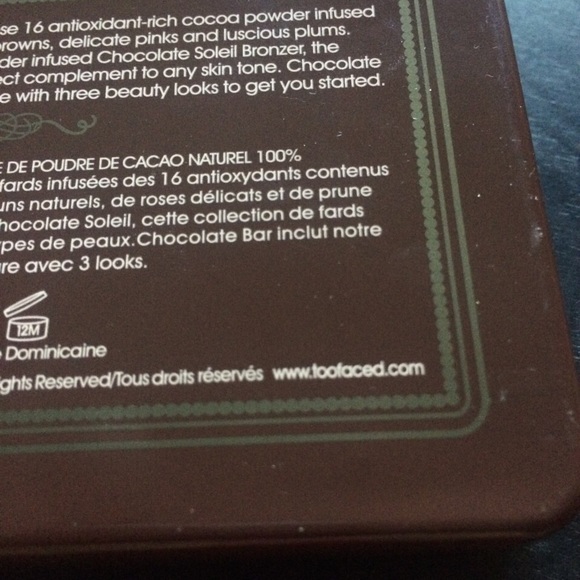 Beware of counterfeit too faced chocolate!!! AL3 - Picture 3 of 4