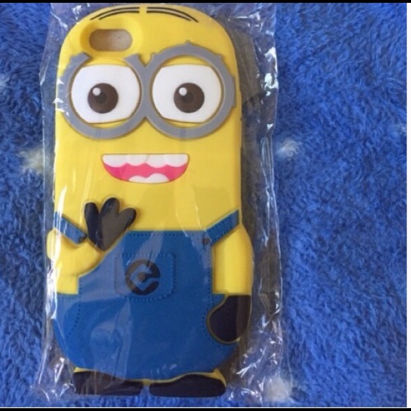 Accessories - 1pc minion case cover rubber for iphone 6/4.7