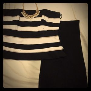 Bustier White House Black Market size 12