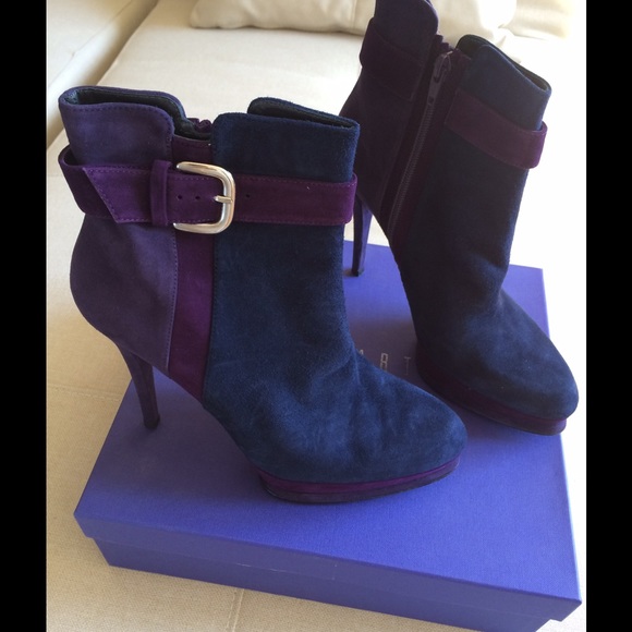Platform ankle boots/ multi color - Picture 1 of 1