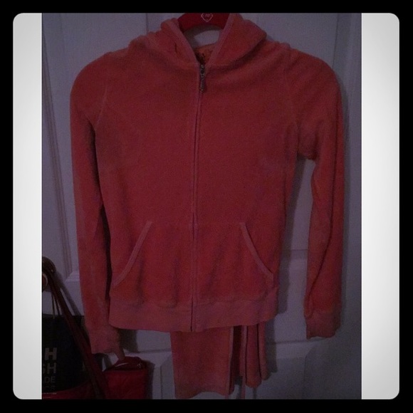 Terry cloth juicy couture jumpsuit