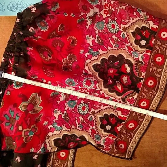 For @choffman225 🌟Stretch Handkerchief Sheer Top - Picture 4 of 4