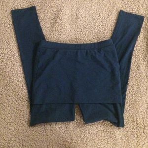 Skirt leggings! Navy Blue