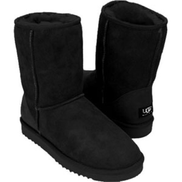 Black short uggs