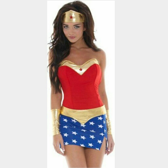Wonder woman costume very cute!!
