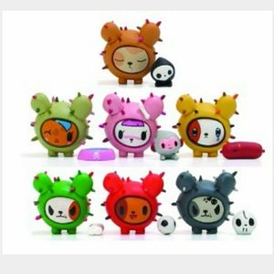 Tokidoki vinyl cactus pup figures