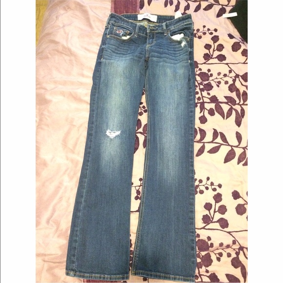 Hollister ripped flare