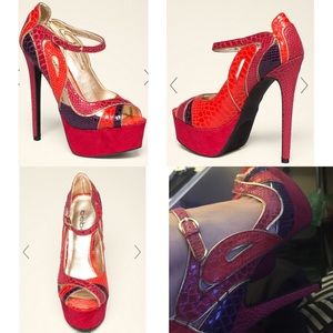 ❌SOLD❌Clarissa Peep toe Pumps SZ 7 New!