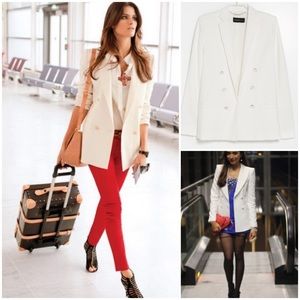 White Mango Basics Blazer.