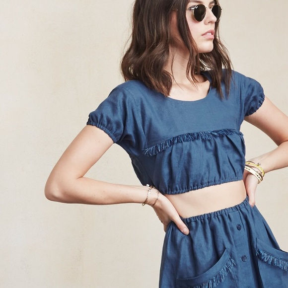 Reformation Jalisco linen two-piece . HP π - Picture 2 of 4