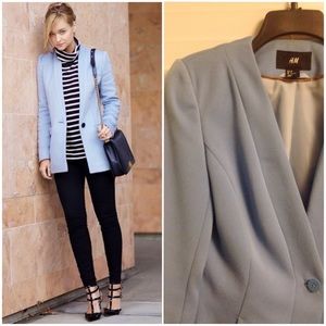Baby Blue H&M Blazer