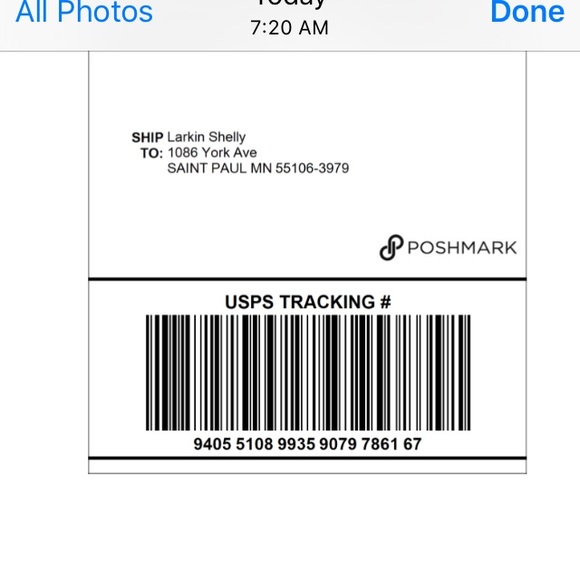 Tracking info - Picture 2 of 2