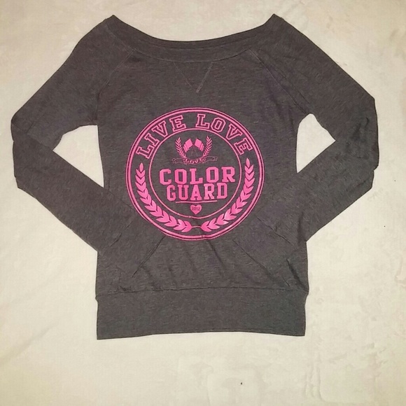 Grey and pink long sleeve