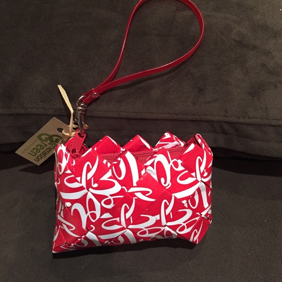 Small Coca Cola Wristlet