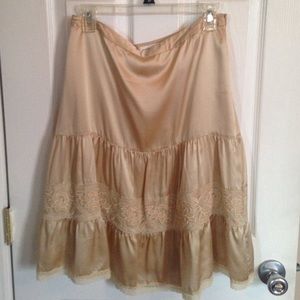 Silk skirt