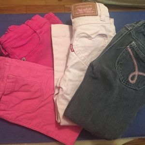 4T lil girl denim jeans