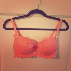 NWT!!  Coral Pink Lace bra