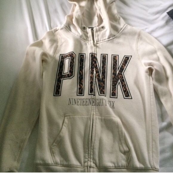 Cheetah print Victoria's Secret sweatshirt