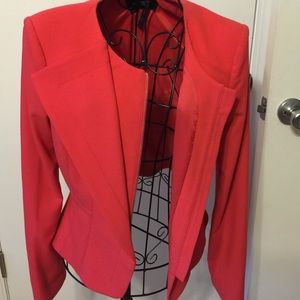 BCBG zip front jacket