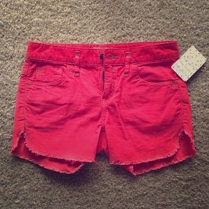 Free People corduroy shorts 💕
