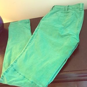 Blue by Saks Fifth- green trouser pants