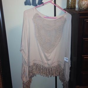 Charlotte Russe poncho/shirt