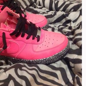 Pink Nike Air Force 1