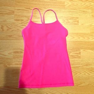 Lululemon size 4 power y tank RARE