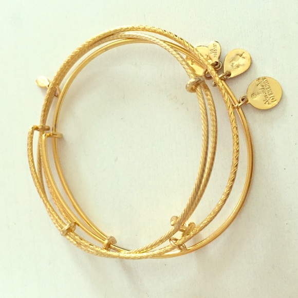Alex & Ani Yellow Gold Bangles