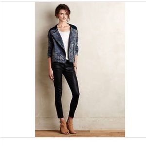 Anthropologie Paige Verdugo ankle skinny blk Sz 27