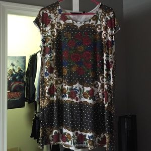 MINKPINK graphic tunic tee