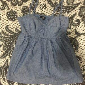 Forever 21 bralette Peplum top