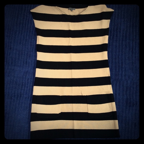 Stripe Sweater dress